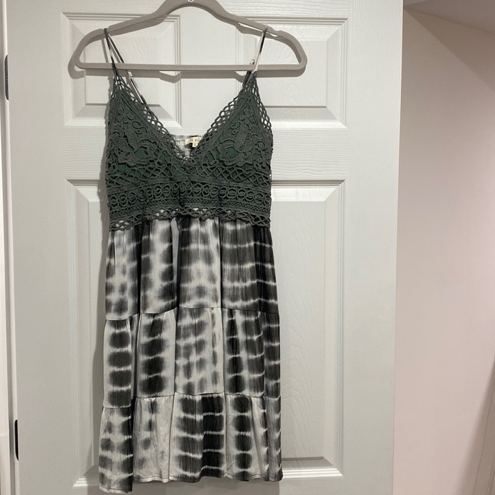 La Miel flowy bralette top dress
